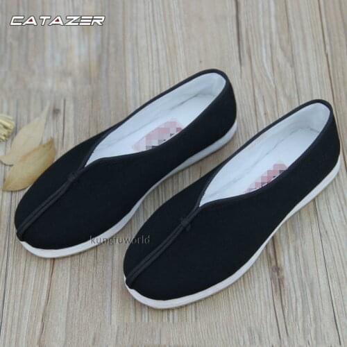 Handmade Shaolin Buddhist Monk Kung Fu Tai Chi Shoes Martial Arts Wushu Sneakers