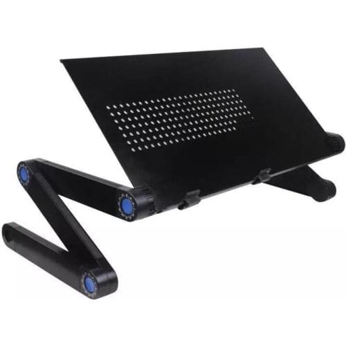 With Adjustable Folding Ergonomic Design Stand Notebook Desk For Ultrabook, Netbook Or Tablet With Mouse Pad Laptop Table Stand