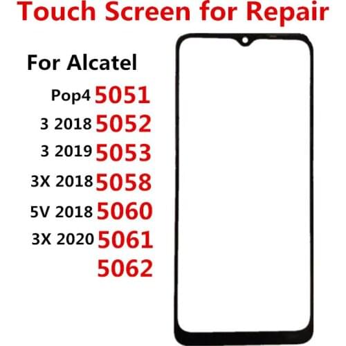 Touch Screen For Alcatel 3 3L 2019 5053 5039 5053K 5053Y 5053D 5039D LCD Display Front Glass Outer Panel Repair Repalce Parts