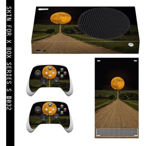 Moon Style Xbox Series S Skin Sticker for Console & 2 Controllers Decal Vinyl Protective Skins Style 1