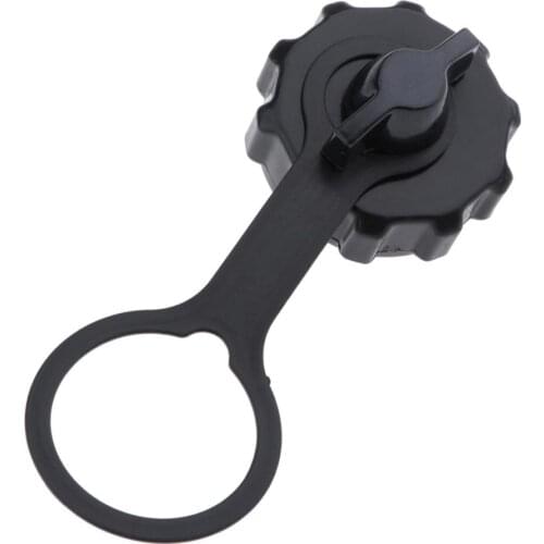 Universal Marine Outboard Fuel Tank Gas Cap for Yamaha 4/5/6HP Boat Engine, Black