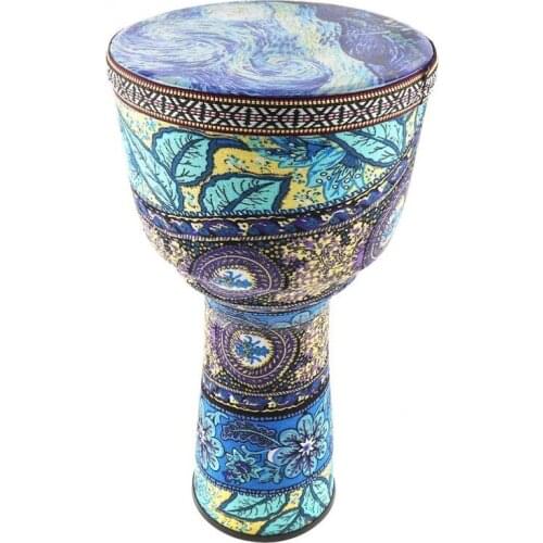 8.5 Inch /10Inch High Quality Professional African Djembe Drum Colorful Wood Good Sound Traditional Musical Instrument
