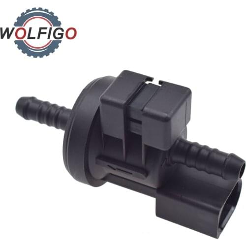 WOLFIGO 0280142431 Purge Valve Fuel Vapor Solenoid Canister For VW Jetta Golf GTI Passat Audi A4 A6 A8 2.5 2.0T 06E906517A