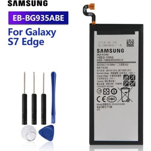 Samsung Original Replacement Battery EB-BG935ABE For GALAXY S7 Edge SM-G935F G9350 G935FD Authentic EB-BG935ABA