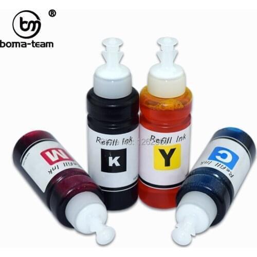 100ml*4Colors Water Dye Ink For Epson WF-3820 4820 4830 7840 7830 4834 7835 C7000 Printer