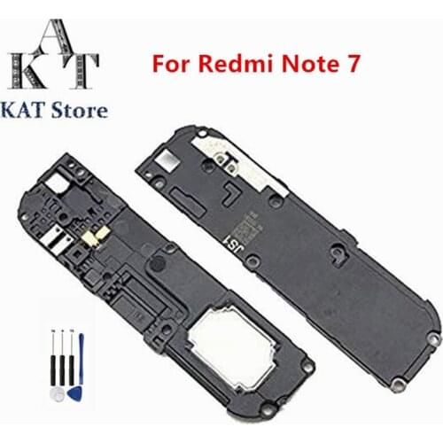 5Pcs For Xiaomi Redmi Note 7 Loud Speaker Loudspeaker Buzzer Ringer Assembly Replacement Parts + tools