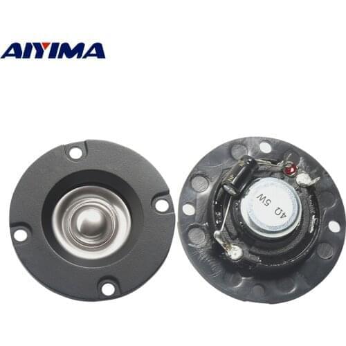 AIYIMA 2Pcs 2 Inch Audio Tweeter Audio Speakers 4 Ohm 5W Metal Film Treble Speaker Home Theater For JBL Loudspeaker