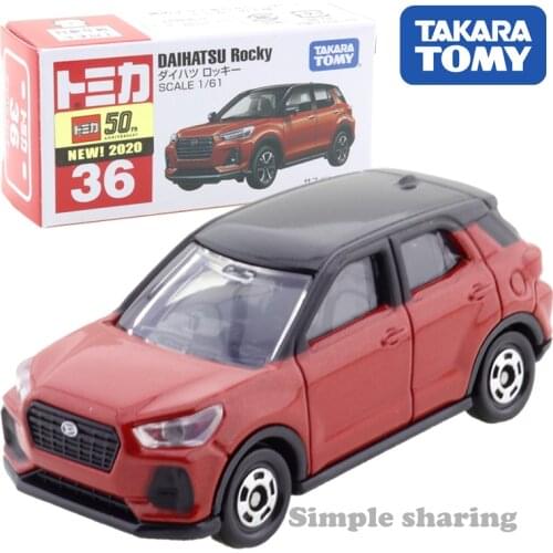 Takara Tomy Tomica No.36 Daihatsu Rocky Scale 1 : 61 Car Hot Pop Kids Toys Motor Vehicle Diecast Metal Model