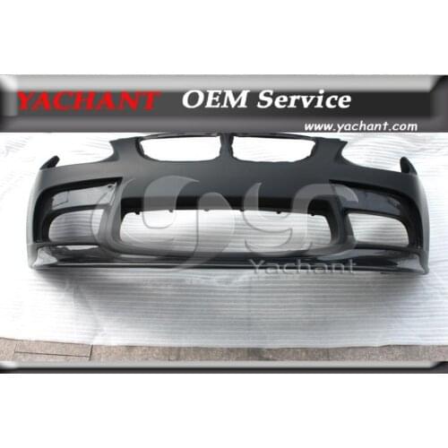 Car-Styling Carbon Fiber with FRP Fiber Glass Bodykit Front Bumper Fit For 2008-2012 E92 E93 M3 VRS Style Front Bumper