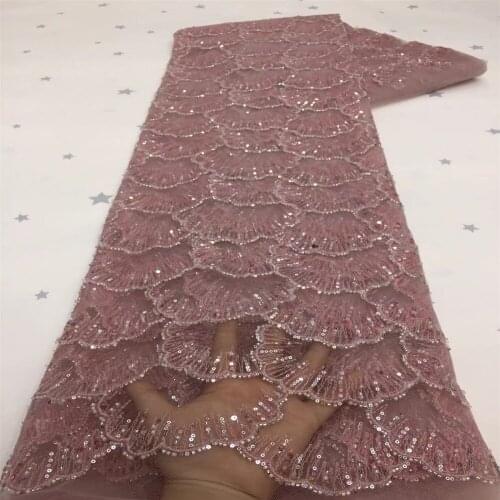 French Lace Fabrics Nigerian Laces Fabrics 2021 High Quality Tulle African Laces Fabric Wedding African French Net Lace x22-49