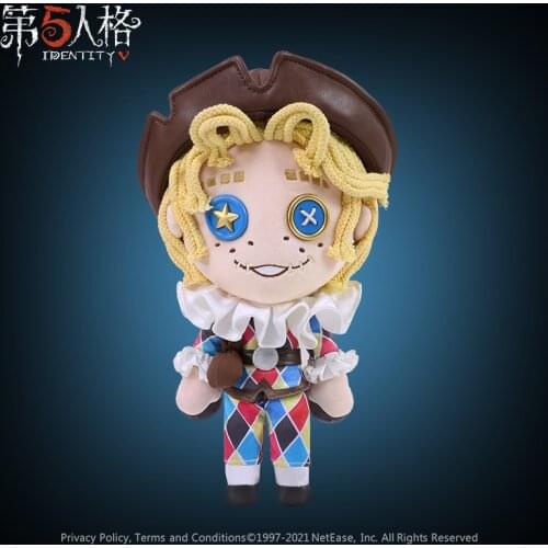 Game Identity V Mike Morton Acrobat Cosplay Pillow Plush Doll Plushie Toy Change suit Dress Up Clothing Cute Christmas Gifst