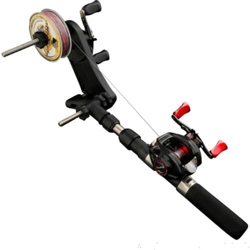 Fishing Line Spooler Winder Portable Reel Spool Spooling Station System Spinning Baitcasting Fishing Reel Line