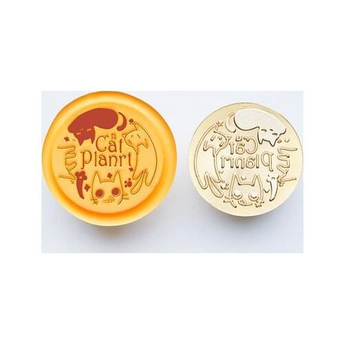Kawayi cat Wax Seal Stamp Copper Head Vintage Envelope Sealing Hobby Tools DIY Sealing Wax Decoration Craft Kits