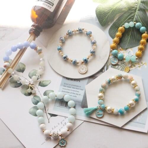 Makeapetof Stone Bracelets