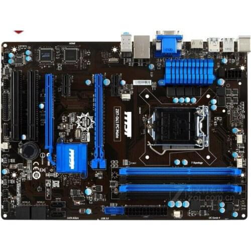 Desktop motherboard for MSI Z87-G41 PC Mate original mainbaord Z87 LGA 1150 DDR3 i3 i5 i7 DDR3 64GB SATA3 USB3.0 Z87 used boards