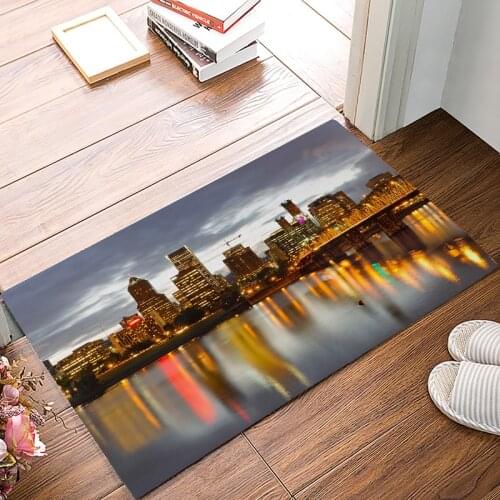 Night City New York Under A Pet Water Food Bowl Dirt Debris Mud Trapper Boot Shoes Scraper Bath Shower Tub Accessory Sets Floor