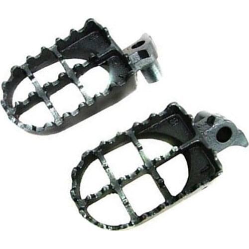 Grey FOOT PEGS For 1999-2005 Yamaha YZ 85 125 250 YZF/WR 400 426 450 Motorcycle