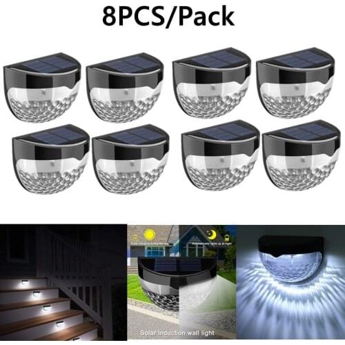 Solar Lamp Fence Lights Wireless Solar Led Lights Outdoor Garden Light Waterproof Decorative Lamp For Garden Decoration