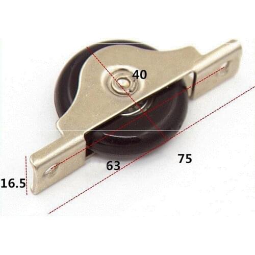 Heavy Duty Sliding Door Mute Wheel Cabinet Furniture Slide Way Practical Multifunctional Mute Roller Pulley