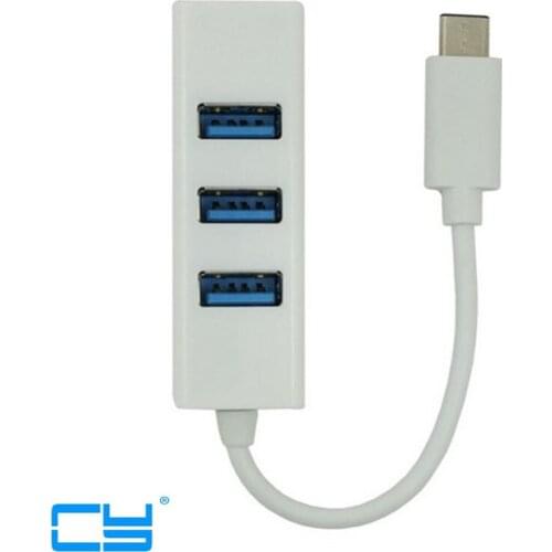 USB-C to USB Female Adapter USB 3.1 Type C 4 Port HUB OTG adapter cell phones for Letv 1 pro x600 Max innos d6000 Oneplus 2 Two