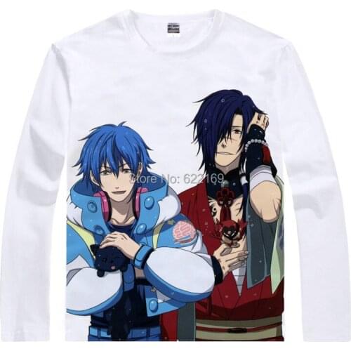 Japanese Dramatical Murder anime t-shirt anime Aoba Seragaki Noiz Clear cotton shirt Cosplay Costumes anime clothing