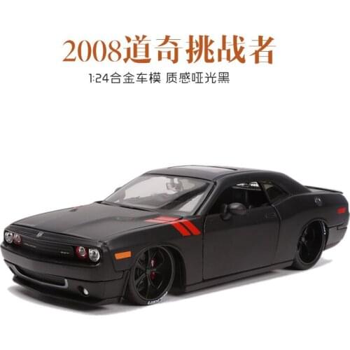 1:24 high simulation Challenger 2008 Challenger modified version of the simulation alloy car model for children gifts