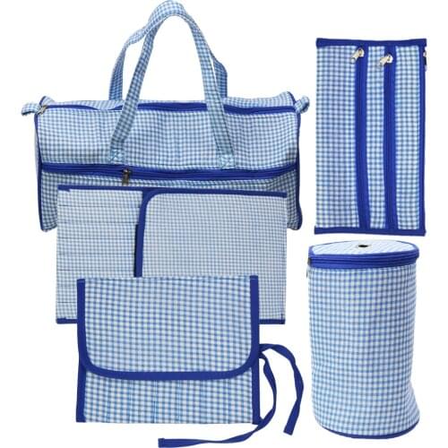 1pc Knitting Needles Bag Fabric Crafts Knitting Tools Storage Bag Household Sewing Accessories Organizer