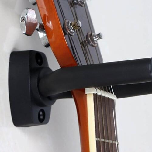 1PC HIGH QUALITY Wall Mount Guitar Hanger Hook Non-slip Holder for Electric Acoustic Guitars Bass Ukulele String Instrument