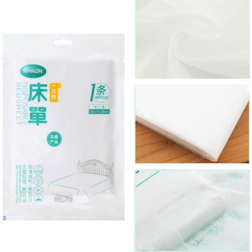 Wholesale 10PCS/Pack Disposable Toilet Seat Cover Travel Bed Sheet Disposable BedSheet Anti-Dirty Waterproof Portable Bed Sheets