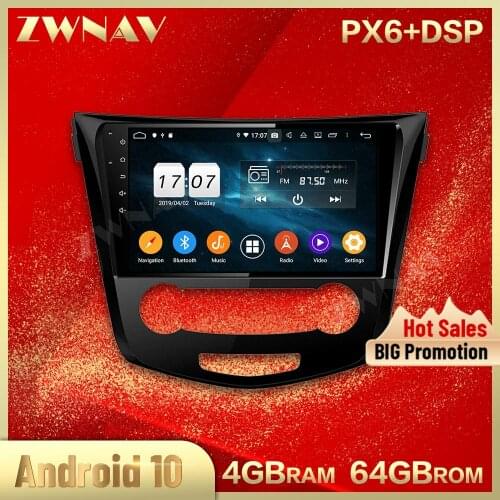2 din Android 10.0 screen Car Multimedia player For Nissan Qashqai 2013-2015 MT audio stereo WiFi GPS navi head unit auto stereo