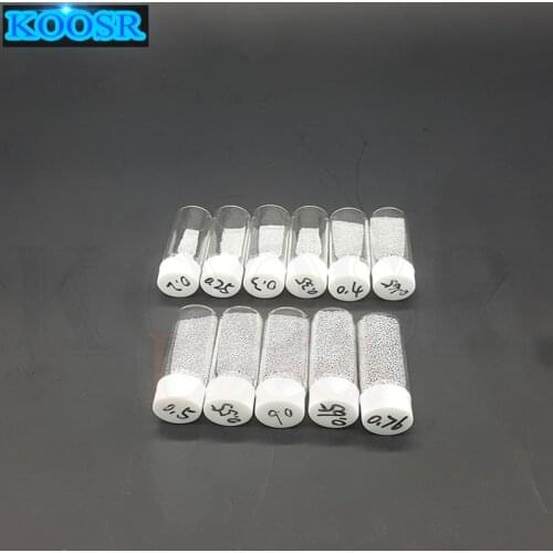 Free Shipping (25000 PCs) BGA Reballing Leaded Solder Balls 0.25mm 0.3mm 0.35mm 0.4mm 0.45mm 0.5mm 0.55mm 0.6mm 0.65mm 0.76mm