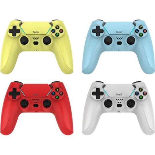 ZY Electro-World Bluetooth Wireless Gamepad For PS5 PC Somatosensory Glare Dual Vibration Games Controller