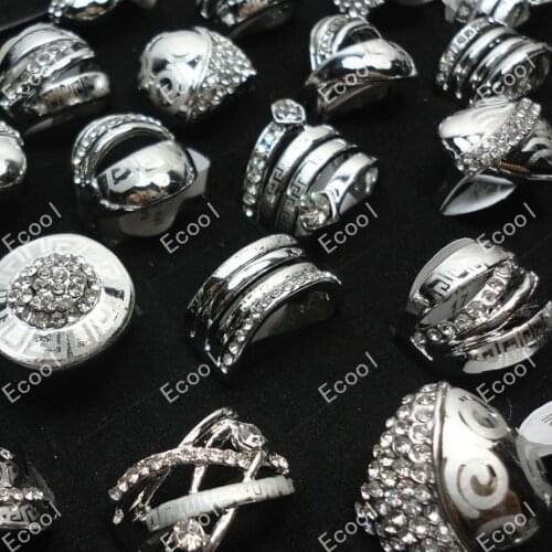 60pcs wholesale jewelry mixed lots ring Top Laser enamel silver plated Rings Free shipping BL198
