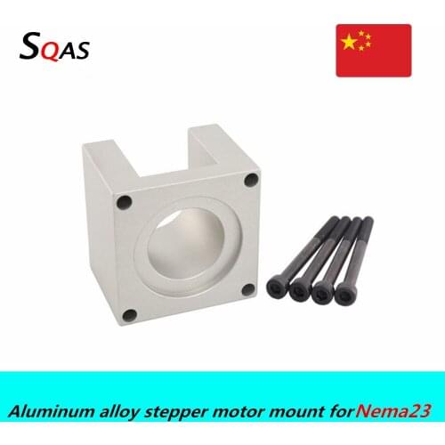 CNC motor bracket engines bracket Aluminum alloy stepper motor mount for Nema23 stepper motor for CNC part