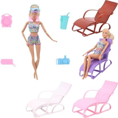 Accessories For Barbies Including Deck Chair and All Kinds Of Life Accessories Best For Our Generations