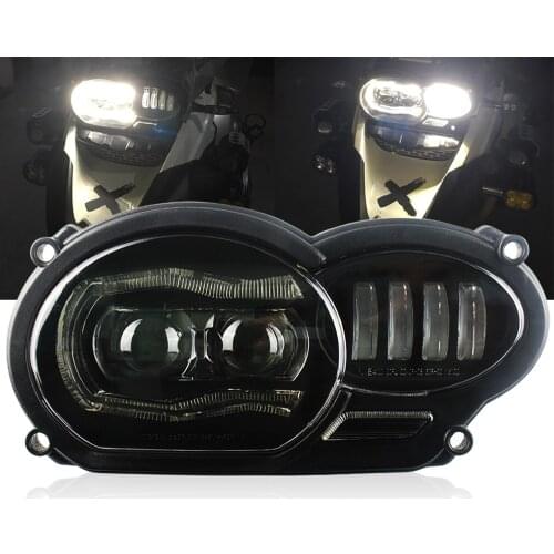 Motorcycle LED Headlight for BMW R1200GS R 1200 GS ADV R1200GS LC 2004-2012 ( fit Oil Cooler)