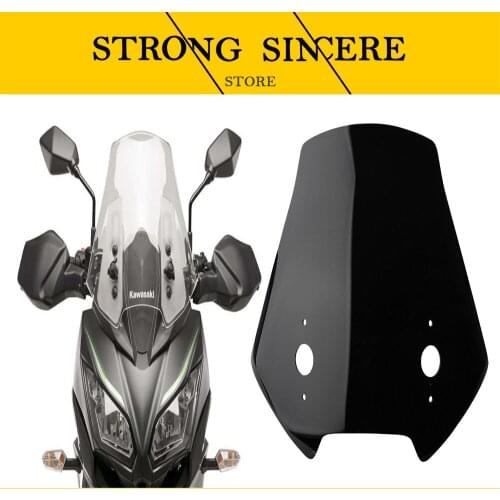 Motorcycle versys 650 parts Windshield WindScreen wind Deflectors For Kawasaki versys 650 2009-2017 2 color