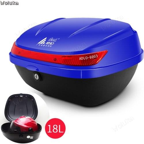 Motorcycle box 6003 universal electric car tail box 18L scooter storage box Capacity can only be put on a summer helmet CD50Q02G