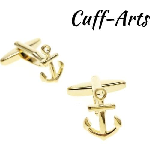 Cufflinks for Mens Small Anchor Cufflinks Shirt Cuff links Gifts for Men Gemelos Les Boutons De Manchette by Cuffarts C20176