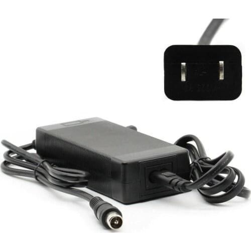 54.6V 2A Power Charger lotus Head for 48V Lithium Battery Electric Bicycle E-Bike Power Electric Tool