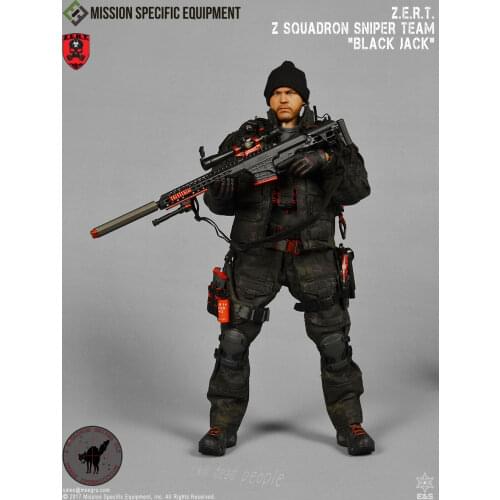 1/6 Action Figures MSE X Z.E.R.T zombie killing squads ZERT fourth snipers