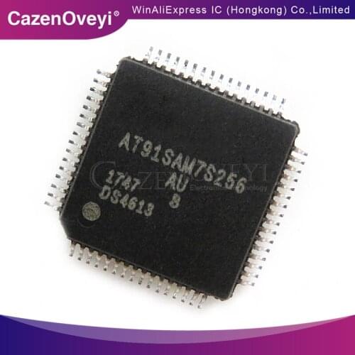 1pcs/lot AT91SAM7S256B-AU AT91SAM7S256-AU AT91SAM7S256 QFP-64 In Stock