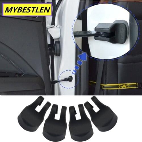 4pcs car styling Car door limiting stopper covers case for Kia Sportage Forte Sorento Soul K2 K3 K4 K5 K3S KX5 car accessories