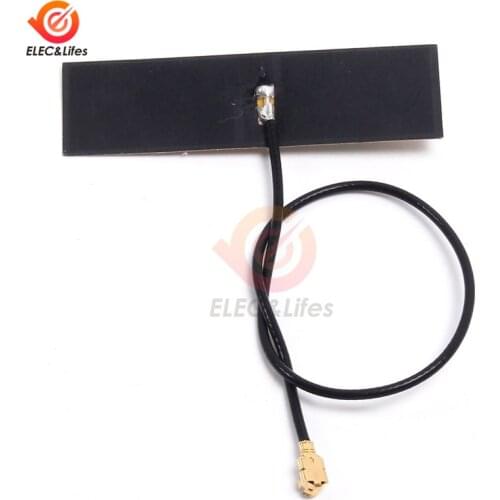 5Pcs 2.4Ghz WIFI Internal Antenna FPC 5dBi IPX IPEX Connector Omni Antenna IEEE 802.11 b/g/n WLAN System with 12cm Length Cable
