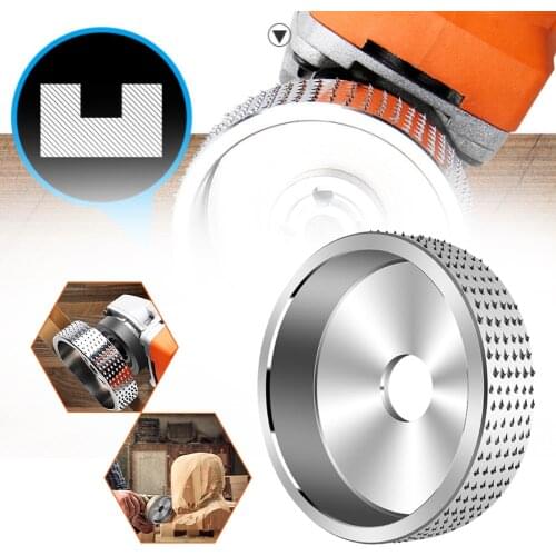 75MM Burr Grinding Wheel Hard Grinding Edge-Arc Grinding Woodworking Polishing Tool for Angle Grinding Wheel