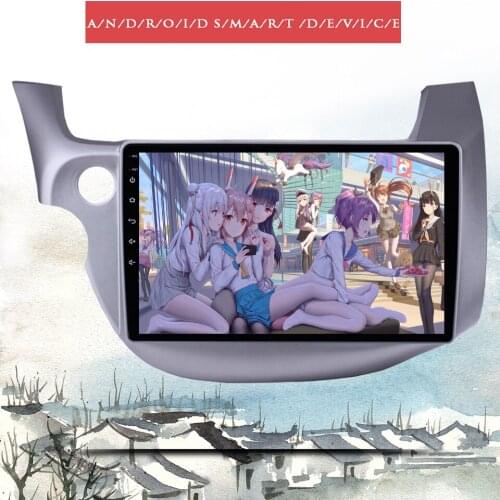 Octa core Android 10.0 6G+128G Car GPS Navigation Audio Video DVD Player For Honda Fit Jazz 2007 2013 CarPlay 4G Lte WIFI