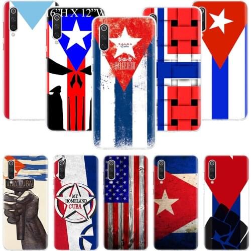 Cuba flag Phone Case For Xiaomi Redmi Note 10 9 8 Pro 9S 8 8T 7 6 5 6A 7A 8A 9A 9C 4X S2 K20 K30 Art Cover Coque