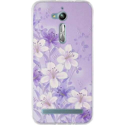 Cover Case for Asus ZenFone GO TV ZB500KL Silicone Pattern TPU 3D Relief Printed Cartoon Back case cover for asus go tv 5.0 inch