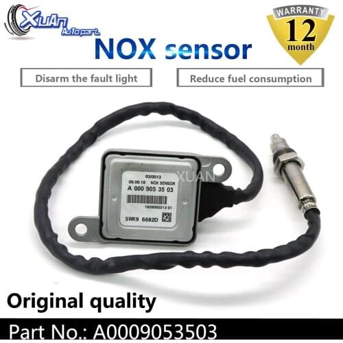 XUAN 5WK96682C Nitrogen NOX Sensor For Mercedes Benz E250 GL350 ML350 GL350 ML350 W166 W172 W205 W221 W251 W212 W207 A0009053503