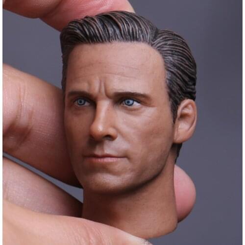 Estartek 1/6 Michael Fassbinder Head Sculpt for 12inch Action Figure DIY